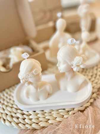 Dárkový eko boxík sójových svíček - ženy