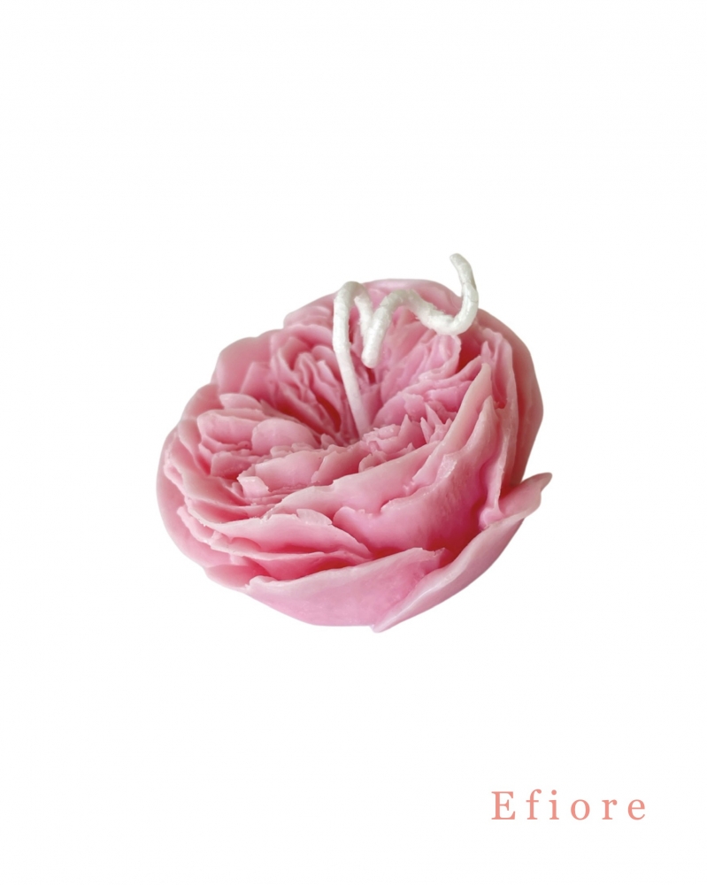 Svíčka Anglická růže z přírodního sójového vosku