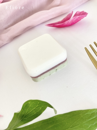 Dárkové dekorační mini mýdlo pro hosty -  s chlorellou