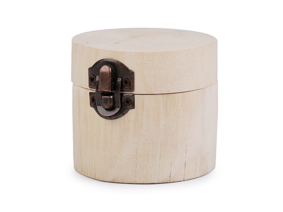 Dřevěná krabička - přírodní