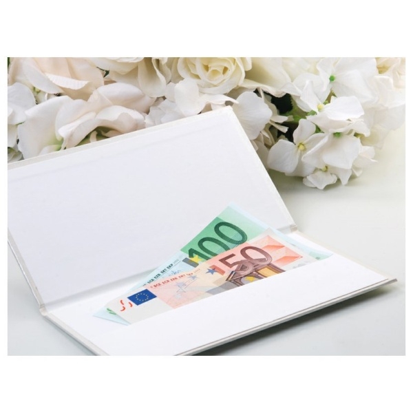 OZDOBNÁ knížečka na peníze 