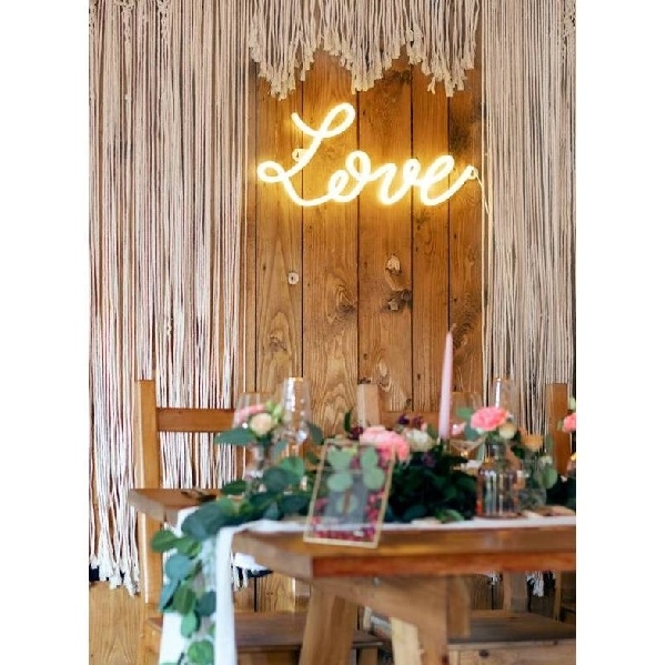 LED Neonový nápis "Love"