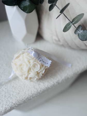 Rose sójová svíčka