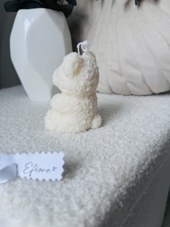 Medvídek srdíčkový sójová svíčka