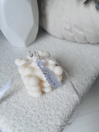 Srdce kostka sójová svíčka