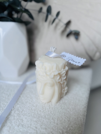 Hlava sójová svíčka