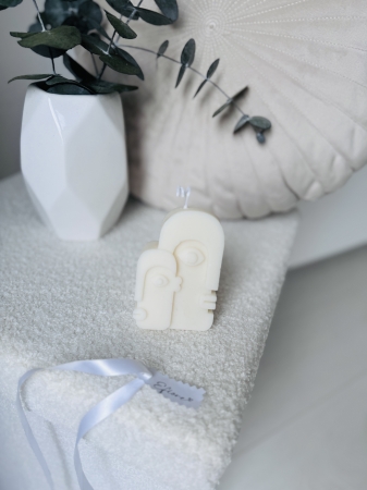 Obličej E sójová svíčka