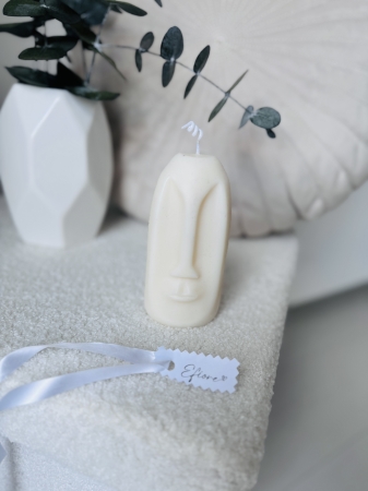 Obličej S sójová svíčka