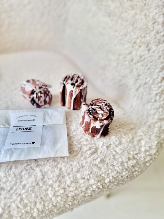 Dekorační mýdlo skořicový šnek