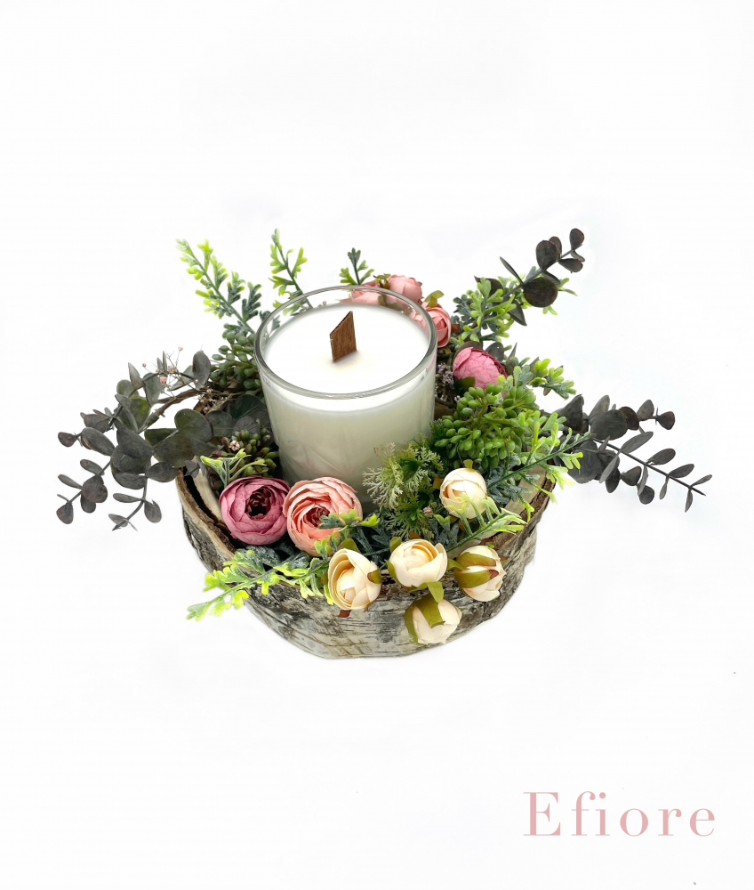 Květinový svícen - Magnolie