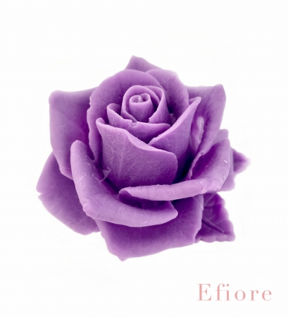 Dárkové balení mýdlového květu růže - fialový
