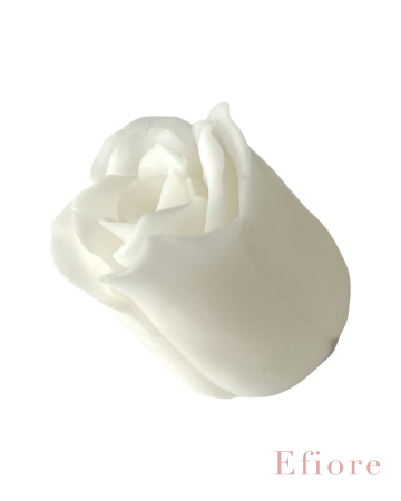 Mýdlový květ poupěte růže - bílé