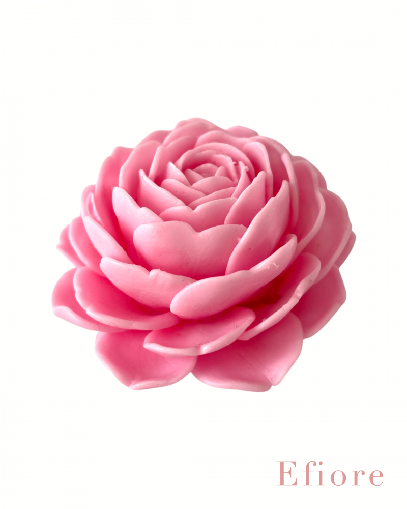 Mýdlový květ lotosové růže - růžový 