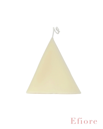 Svíčka trojúhelník z přírodního sójového vosku 